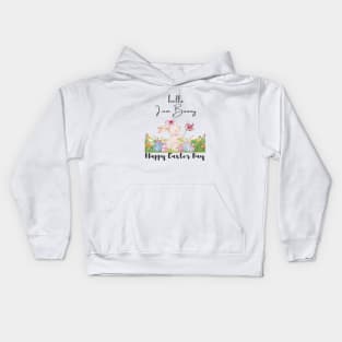 Hello, I am Bunny, Happy Easter Day Kids Hoodie